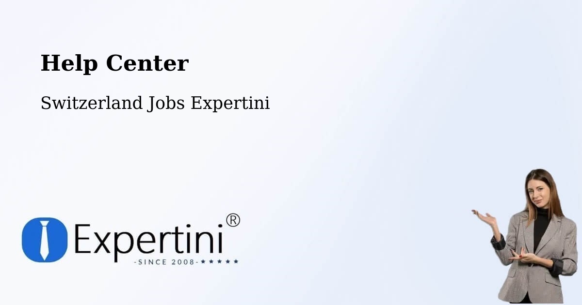 Help Center – Paudex - Switzerland Jobs Expertini