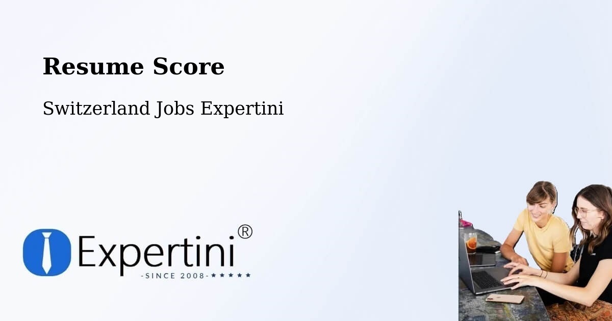 Resume Score & Job Description Match Tool – Paudex - Switzerland Jobs Expertini
