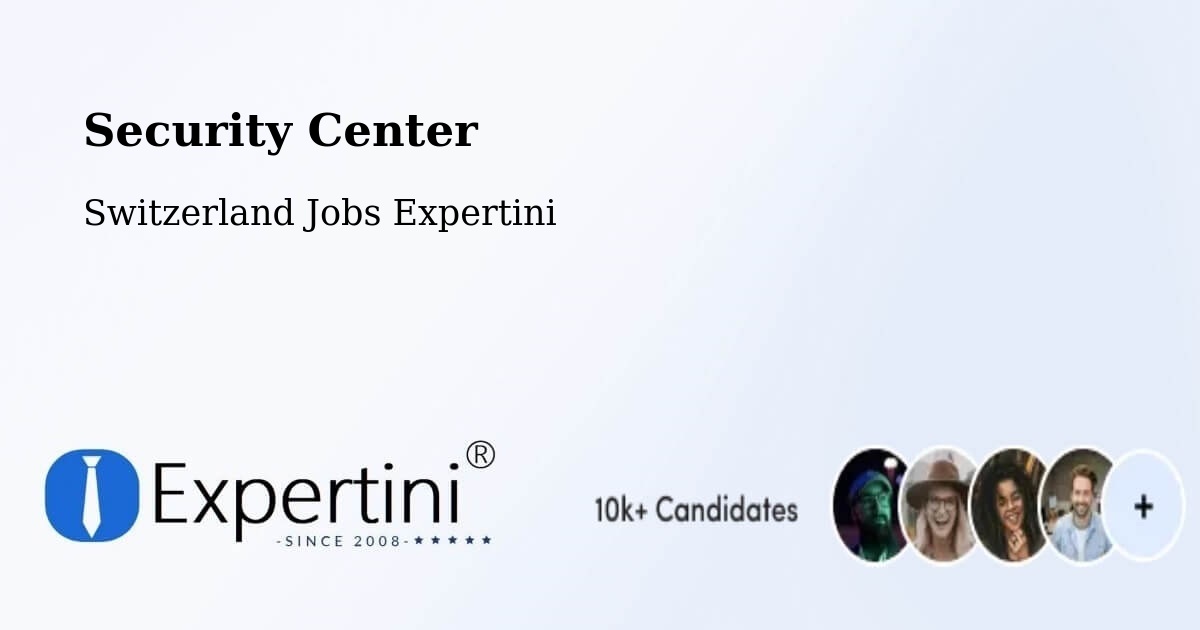 Security & Compliance – Paudex - Switzerland Jobs Expertini